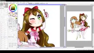 SPEEDPAINT- Magical Girls (Gift for PixelatedFairy)