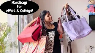 Hand bag collection👜 || Spacious and affordable Handbags for office & College 🦋