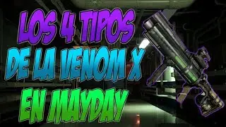 Los 4 tipos de la Venom X en Mayday - Extinction
