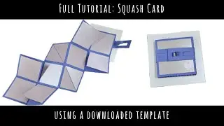 Squash Card | SVG Template