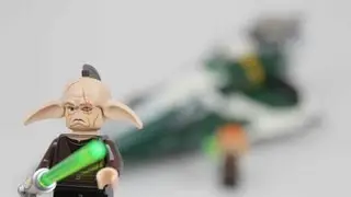 LEGO Star Wars Saesee Tiin's Jedi Starfighter Review 9498