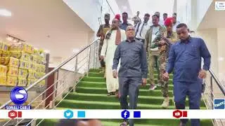 Ra'isul Wasaare Rooble oo ka Dukaameystay Suuqa Hayat Market oo ah Suuqa ugu weyn ee Muqdisho