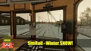 SimRail - Winter SNOW!