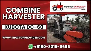 Kubota DC-60 Combine Harvester for sale at Tractor provider.