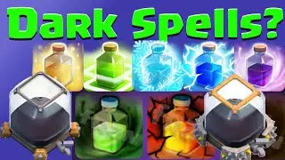 Clash of Clans Dark ELIXIR SPELLS, Dark Spell Factory? Clash of Clans ideas