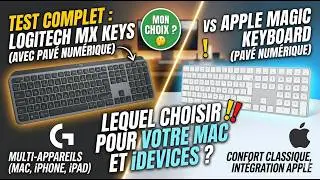 TEST Logitech MX Keys VS Apple Magic Keyboard