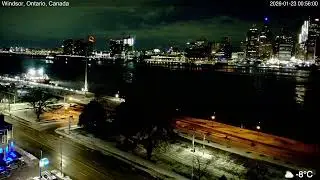 2026-01-22 Morning Segment - Detroit River Live Cam from Windsor, Ontario, Canada