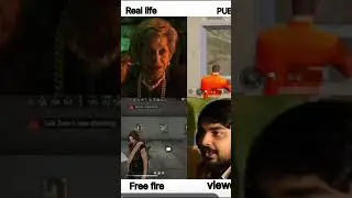 free fire vs pubg glass crash 😂#bgmi #gaming #funny