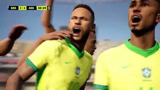 eFootball&trade;2025/ Brazil 🇧🇷 3-2 Argentina 🇦🇷: Friendly Match 
