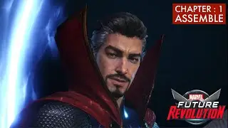MARVEL FUTURE REVOLUTION | CHAPTER 1 : ASSEMBLE | Dr. Strange Gameplay | iOS Walkthrough