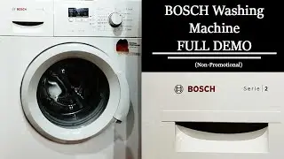 how to use bosch washing machine । everything  about front load washing machine ।