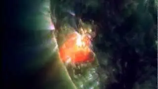 X1.8 Class Flare Impulsion - Full coverage | October 23, 2012