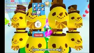 Buying Octuple Eggs (8 Eggs) [1.700 ROBUX] | Roblox Pet Simulator X