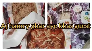 aj hamary ghar aye kuch khas guest|umme warisha|#65 vlogs| 🥰🥰