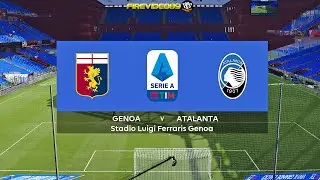 Pes 2021 Genoa Vs Atalanta | Stadio Luigi Ferraris | 37° Giornata