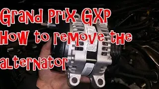 GM LS4 V8 - How to remove the Alternator