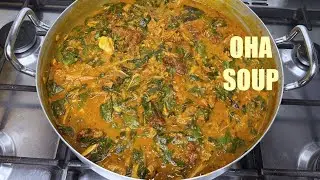 How to Cook Authentic Village Style Oha Soup from Scratch | Live Cooking