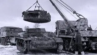 Mobile Cranes of a German Panzer Division (&rsquo;39-&lsquo;45)