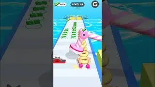 BAKERY!! Donut Stack Run 68 #gaming #donuts