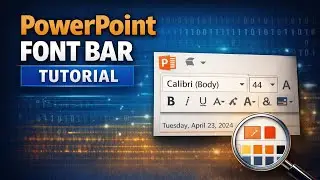 PowerPoint Font Bar Tutorial | MS PowerPoint Text Formatting Guide