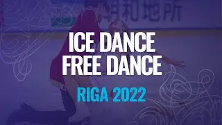 SLATTER / ONGAY-PEREZ (GBR) | Ice Dance Free Dance | Riga 2022 | #JGPFigure