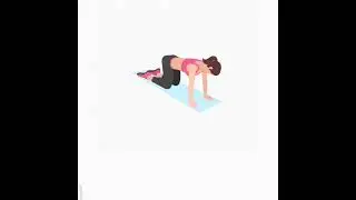 body workout step/fire hydrant right