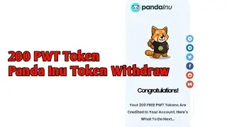 Pandainu Airdrop 100$ Loot | Panda Inu Withdraw