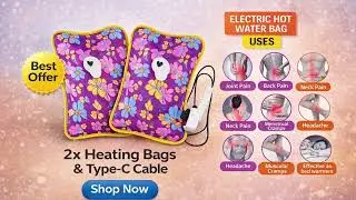 Winter Comfort Combo | 2 Heating Bags + Type-C Cable @ ₹399