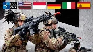 NATO | U.S., Spanish, Italian & German Forces | CQB, Combat Live-fire Drills 2024
