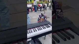 First Time Busking In BATH!! #bath #busker #piano