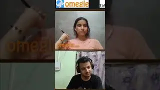 Met a CUTE GIRL on OMEGLE || FUNNY 🤣 || #omegle #funny #shorts #comedy #girl #cute #theprimitiveguy