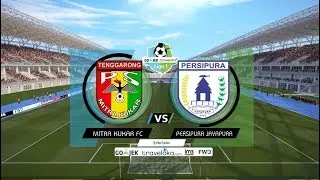 Gojek Traveloka Liga 1 | Mitra Kukar FC vs Persipura Jayapura | PES 2017