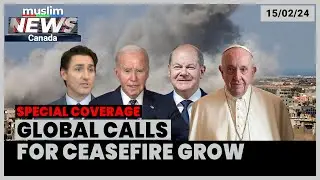 Global calls for ceasefire grow | Feb 15, 2024