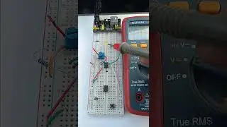 Temperature Controlled Circuit Using Thermistor and OpAmp