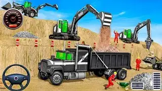 New Large City Road Construction Gameplay - City Roads Construction Game - Android Gameplay