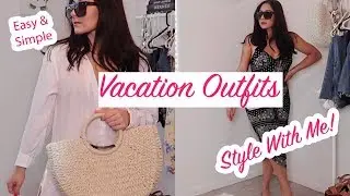 STYLE WITH ME FOR CABO! Vacation Outfit Ideas 2019