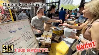 [4K] Pop-Up Food Market: Gluten Free Garage at Artscape Wychwood Barns Toronto