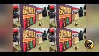 Kebra Ethiopia Sound system alongside Montana Hi-Fi #GumbaFyah22 #soundsystemculture
