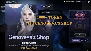 Black Desert Mobile | Spending 1K Token - Genoveva's Shop