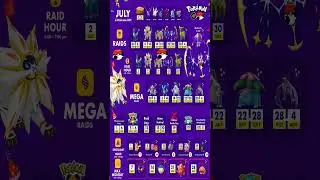 Solgaleo & Lunala & More Shiny || July Update & Upcoming Raids || #pokemongo #pokemon