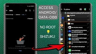 How to full Access Android/data-obb folder || shizuku tutorial