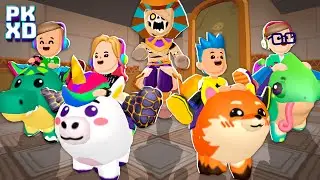 🙀 Os PETS UPLI Enfrentaram a MÚMIA do Faraó no PK XD