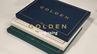 Jungkook golden album unboxing (all ver.) ⭐️ #bts #jungkook