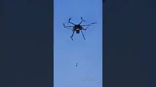 Drone Airdrop System: Military-Grade PrecisionCustomizable for Mass Production #drone #dropping #fpv