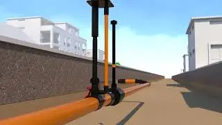 Sistema Aliaxis in Polietilene (PE) per reti di distribuzione gas