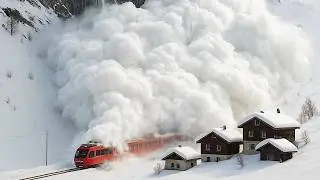 TRAGEDY IN SWITZERLAND: AVALANCHE HIT A TRAIN IN ZERMATT