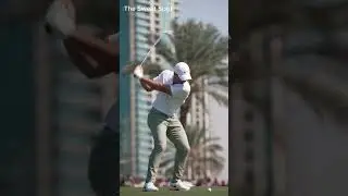 Rory McIlroy&rsquo;s Iron Shot: Power Meets Precision 🎯 RoryMcIlroy #IronShot #GolfSwing #GolfShorts #PGA
