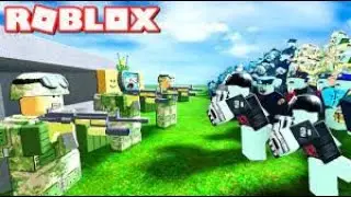 This is one of the best zombie games in roblox (Zombie kill uprising)