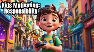 Kids Cartoon Motivation: Responsibility Makes You AWESOME? Learn How!