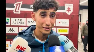 Metz-OM : les premiers mots de Nayef Aguerd apr&egrave;s la victoire de l'OM &agrave; Metz 3 &agrave; 0.